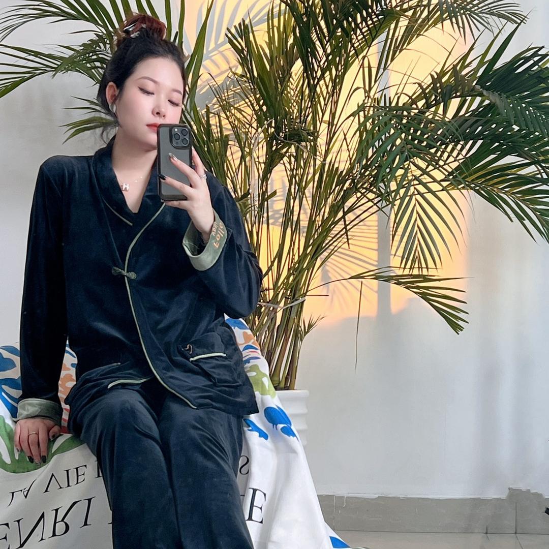 奢缎睡衣家居服