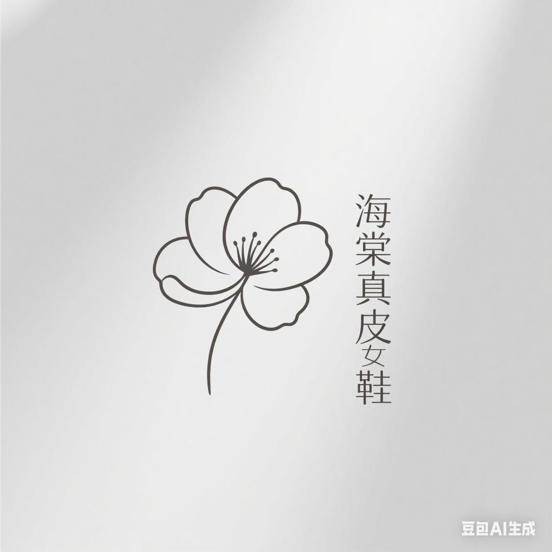 海棠真皮女鞋