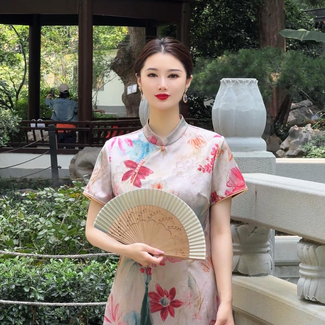 欣大嫂真丝香云纱