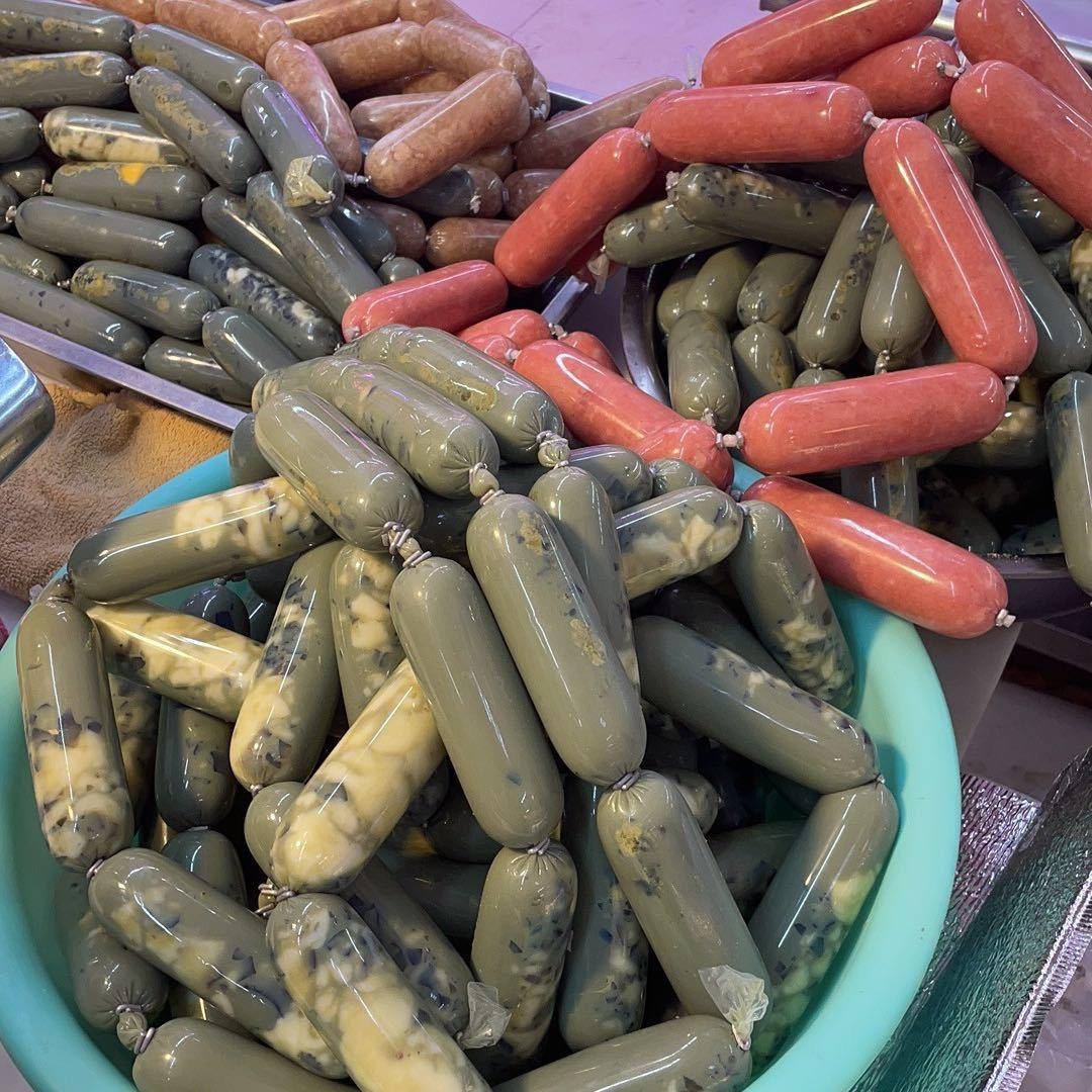 茄子河松雷商贸城韩鹏肉肠加工
