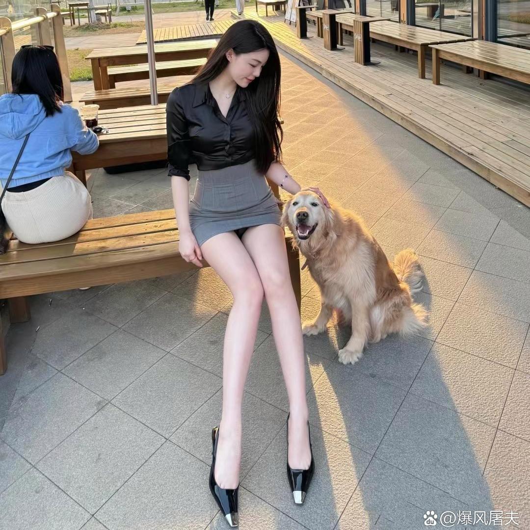 女人与狗