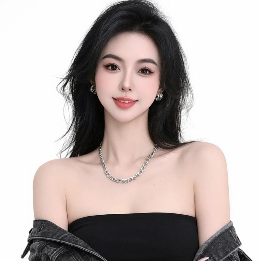 微胖的女孩