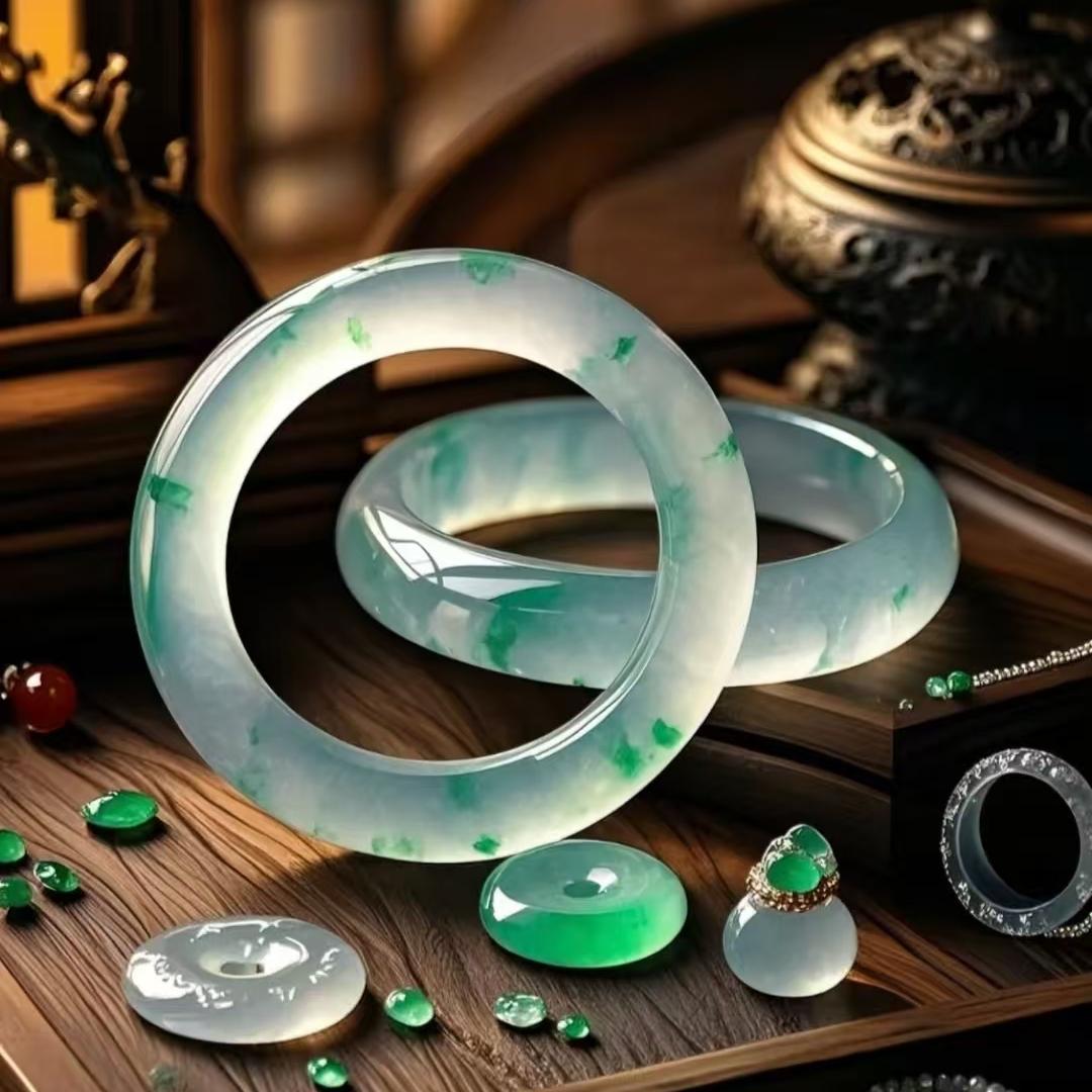 瑞缅翡翠手镯A