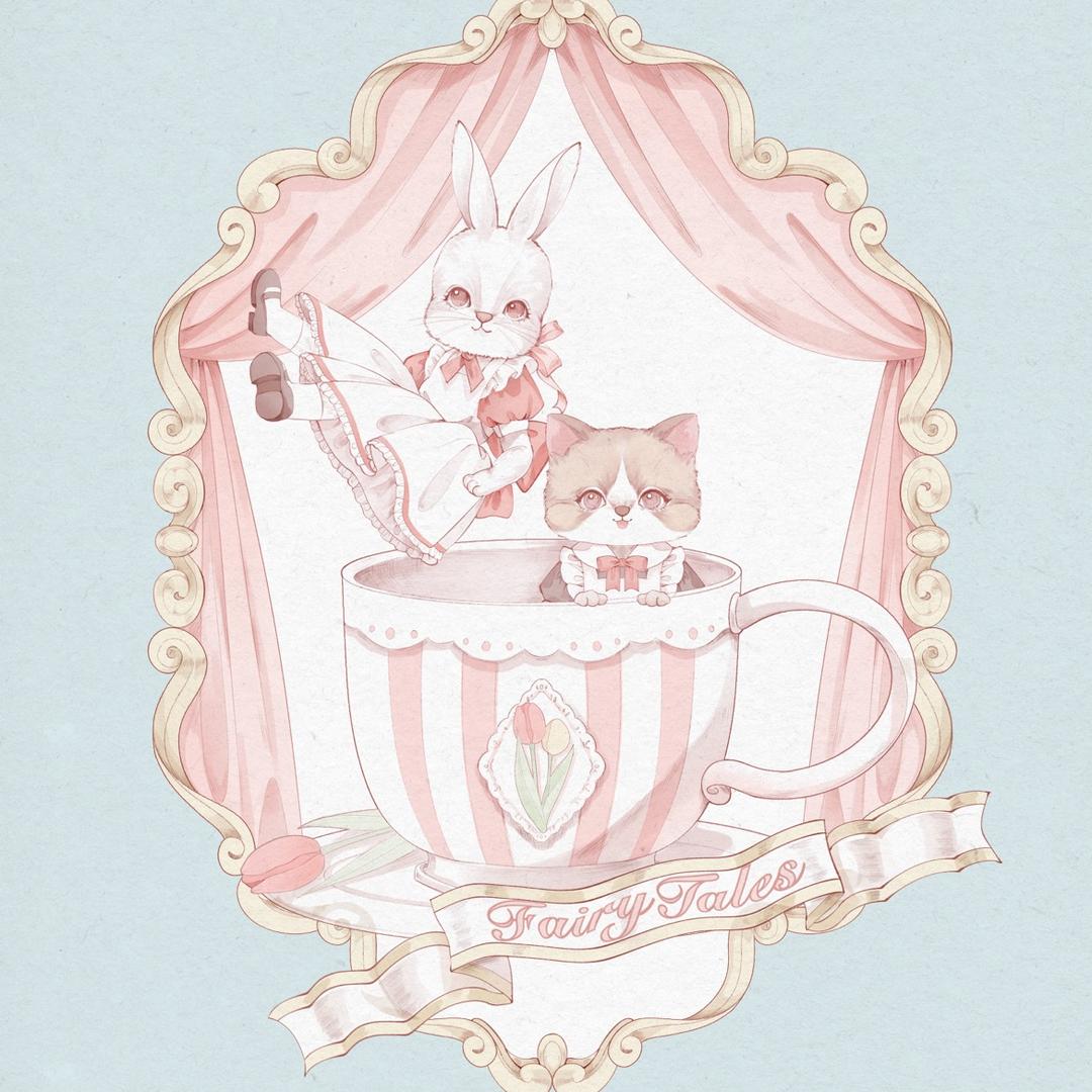 猫与兔和杯FairyTales