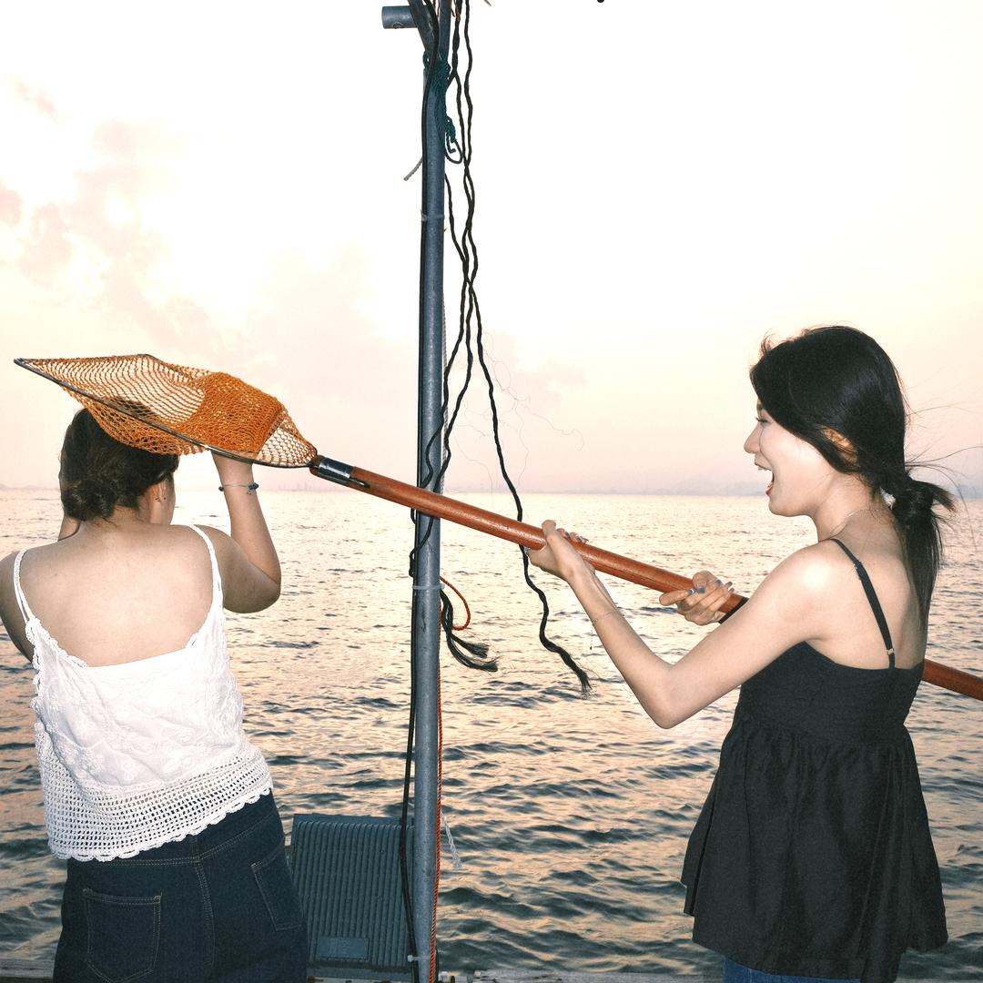 夕下鱼排海钓露营