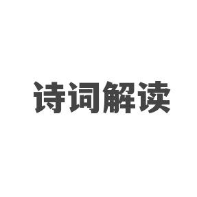 诗词解读