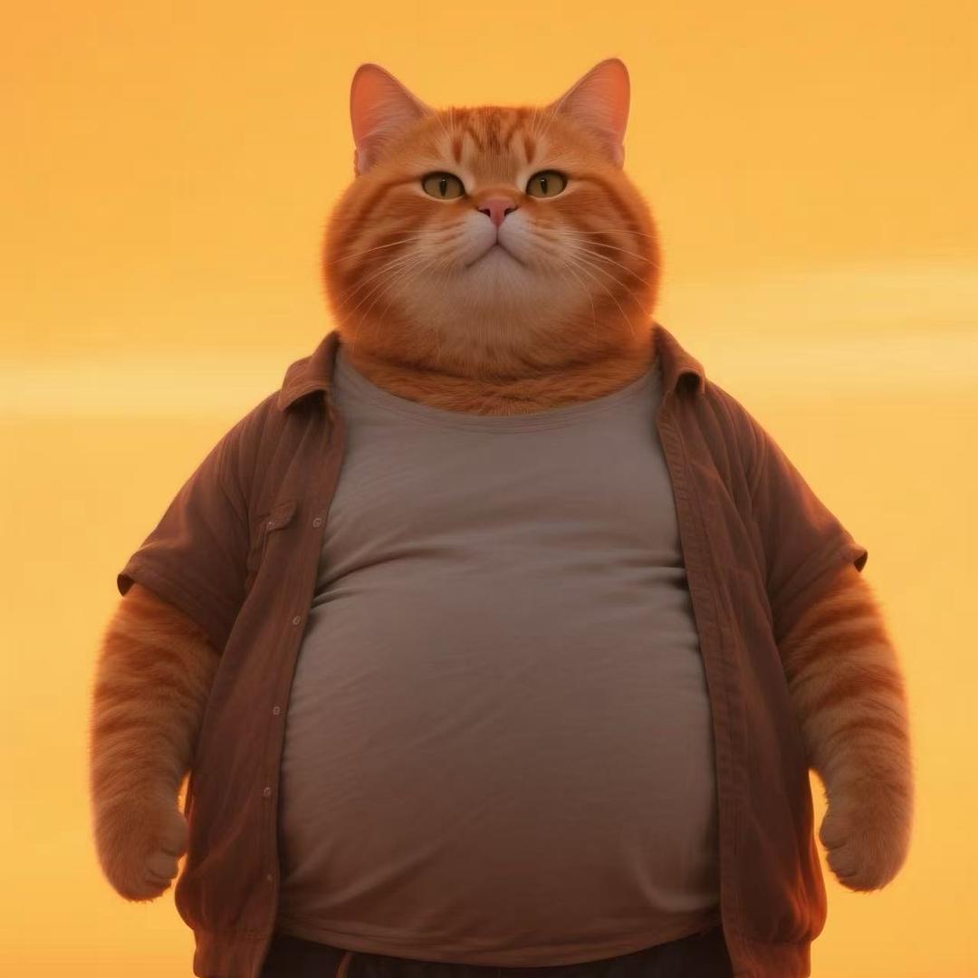 落日橘猫
