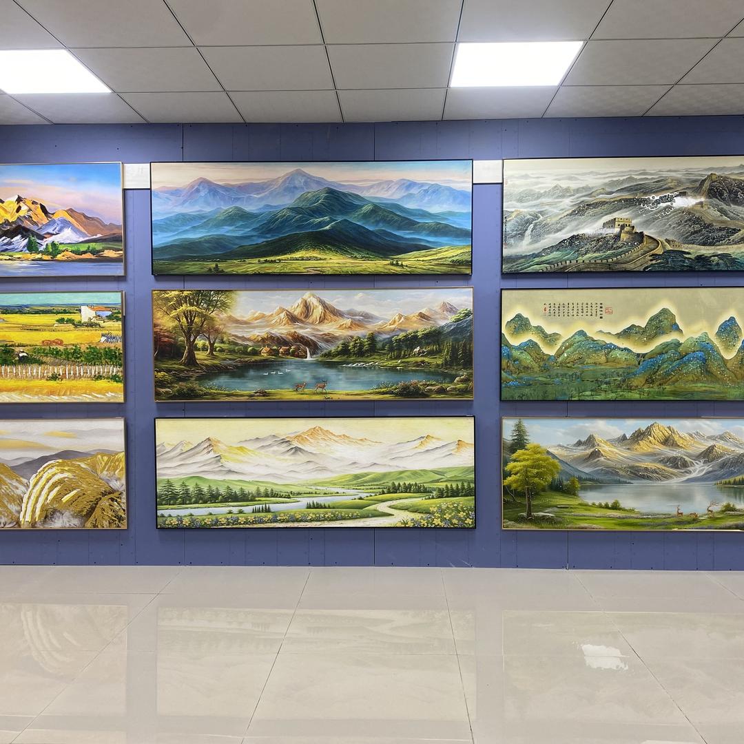 可欣刺绣装饰画工厂店