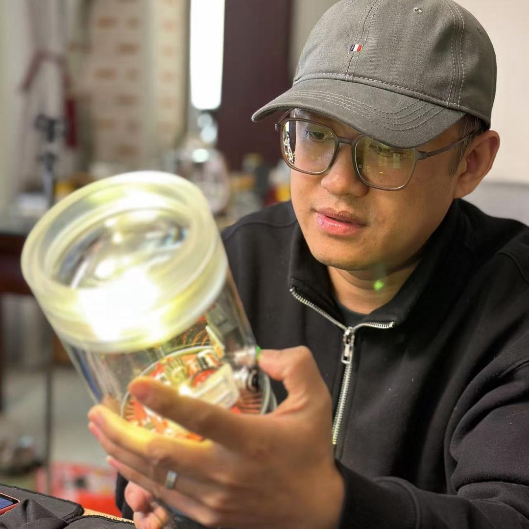 老炮自制夜钓灯（激光炮）