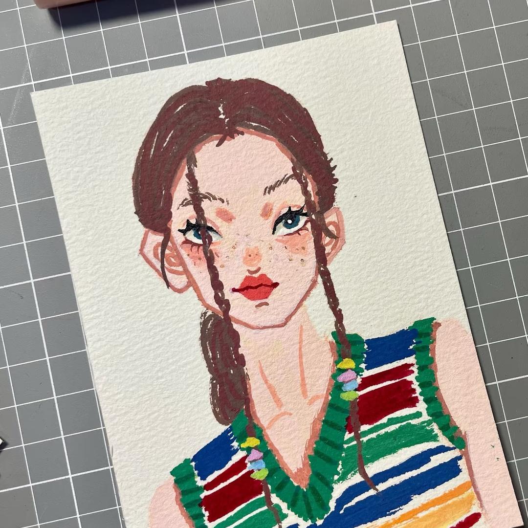 糖果的画