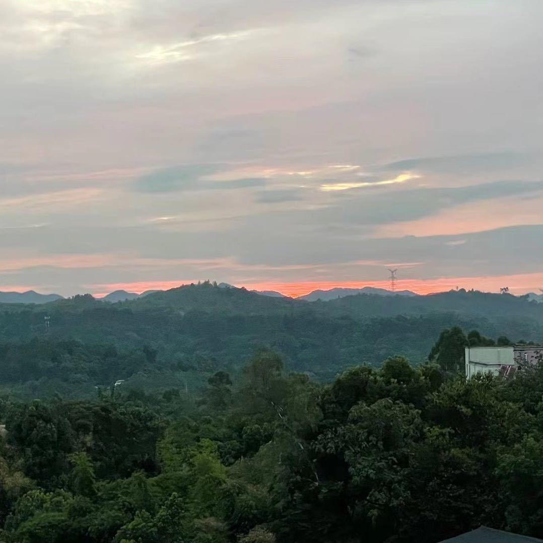 留住夕阳的光亮