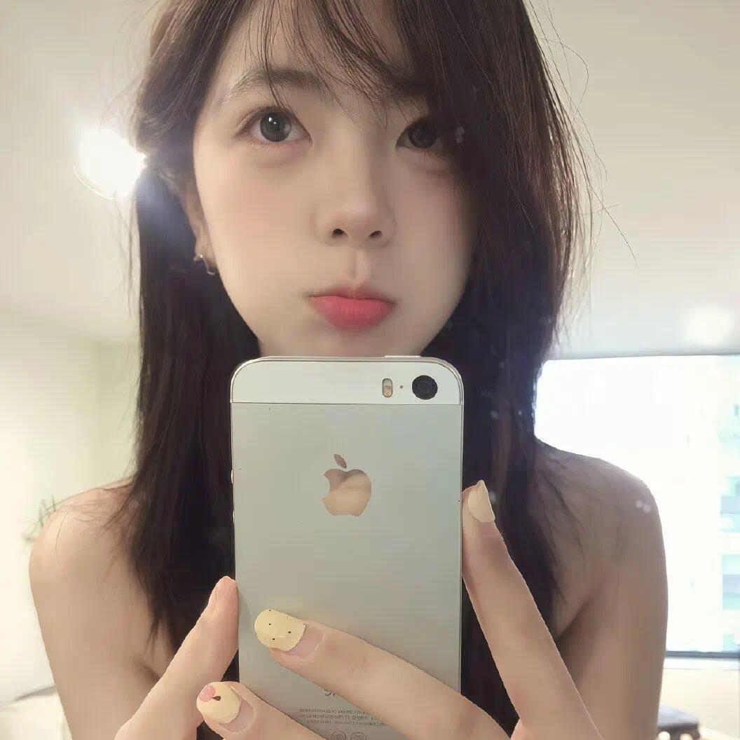 你有脸红喔.