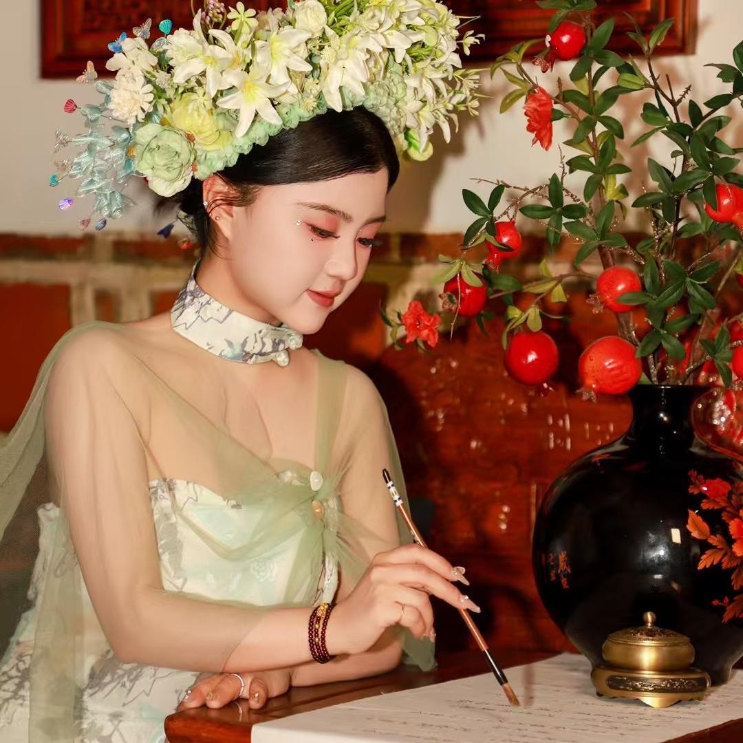 汤汤黄铜摆件铜社