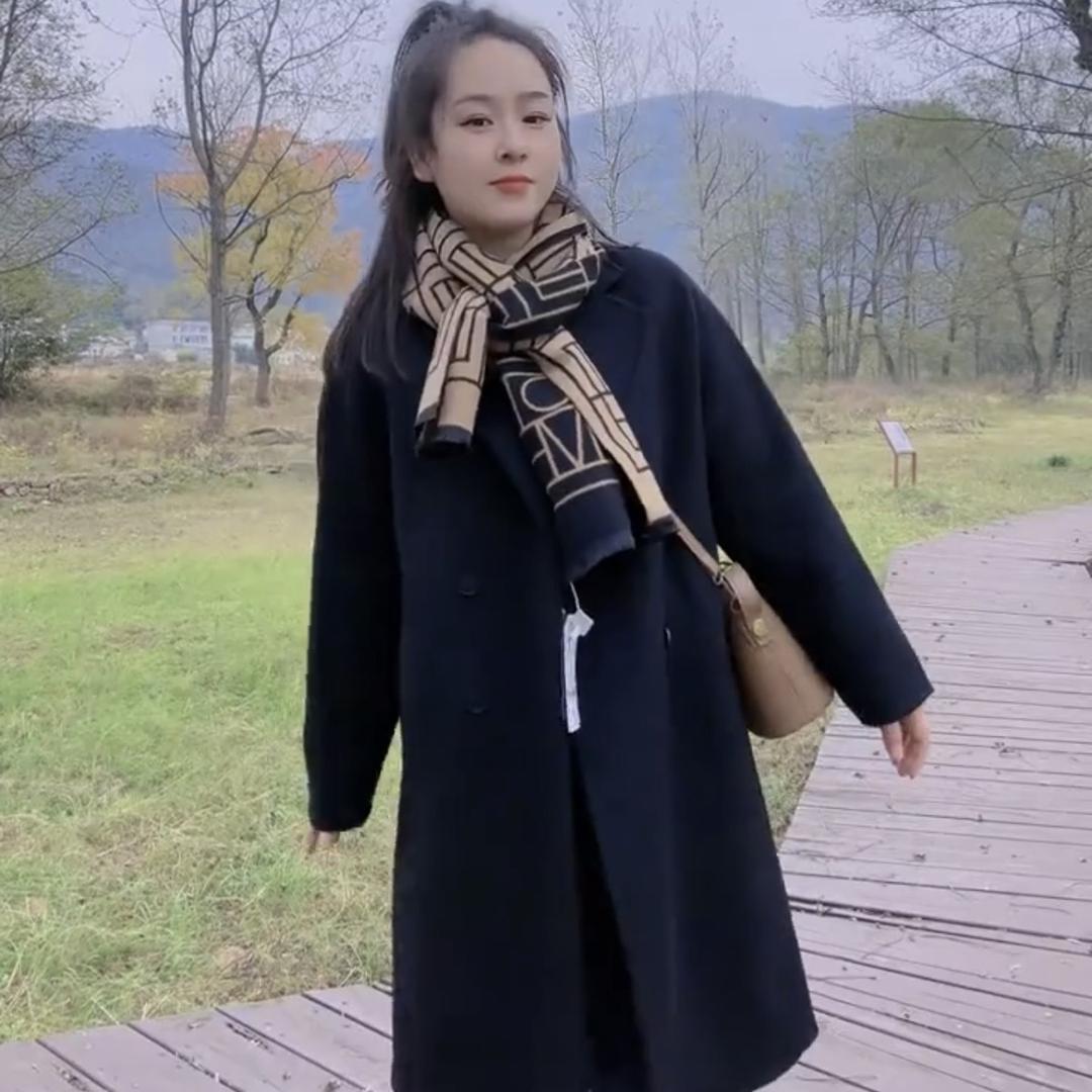 薇薇小个子羊毛大衣