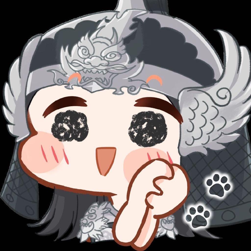 月亮上的垂耳兔🐰