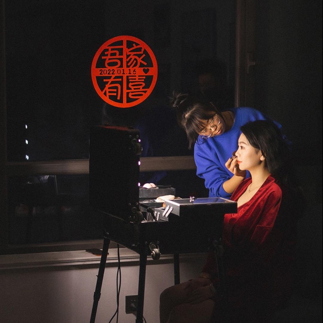 天水婚礼跟妆师燕子