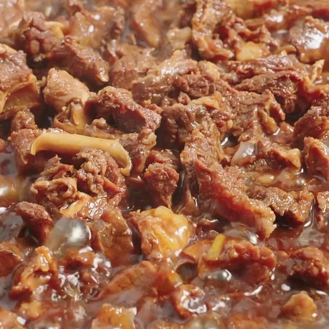 全熟牛肉粒工厂