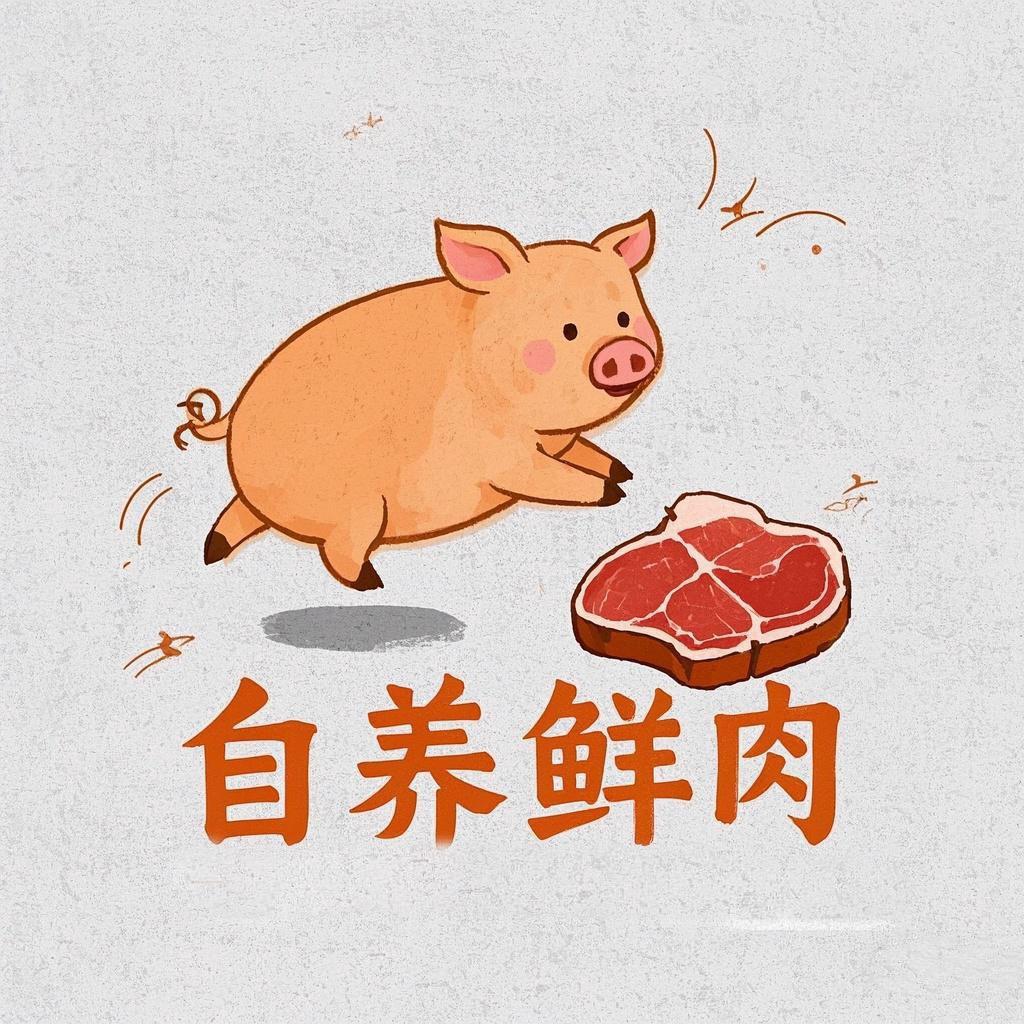 农家自养鲜猪肉