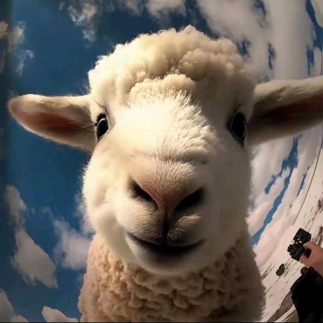 一只绵羊（羊三）