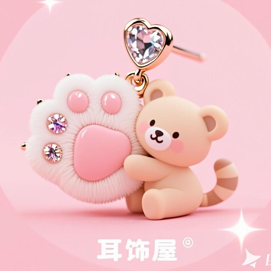 小熊抱抱耳饰屋🐻