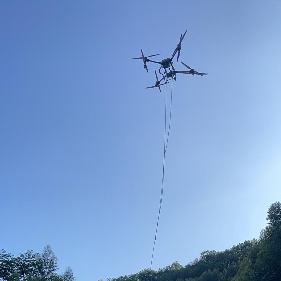 大帅哥无人机吊运✈️✈️