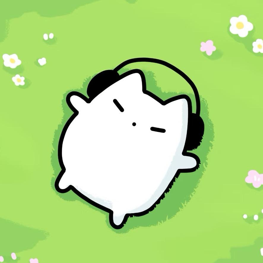 戴耳机的猫