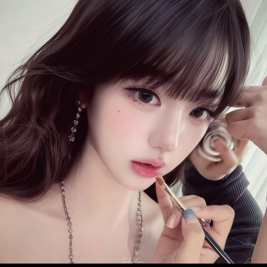 一朵风中摇曳的水仙花