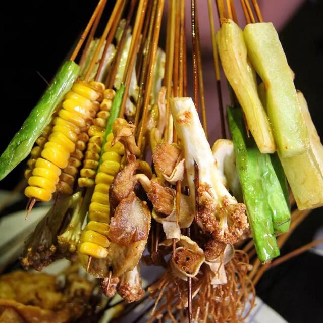 老青岛裹面炸串