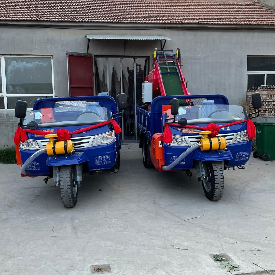 移动四驱铡草车