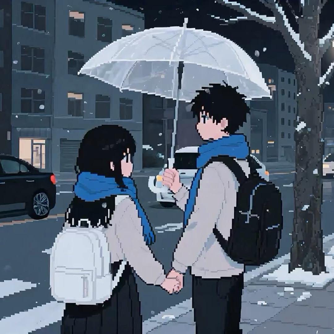 小鱼吃草