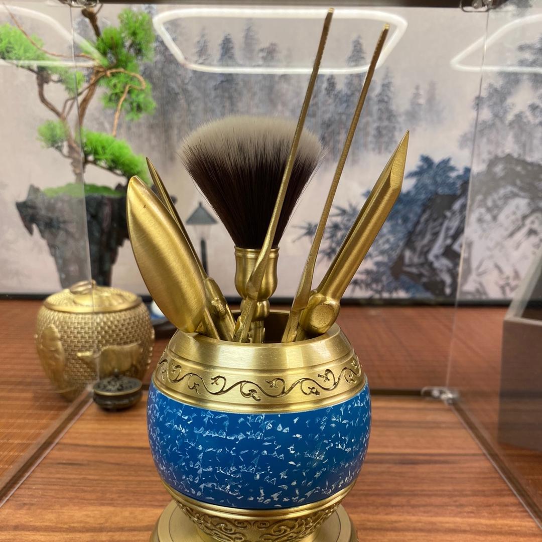 黄铜茶具