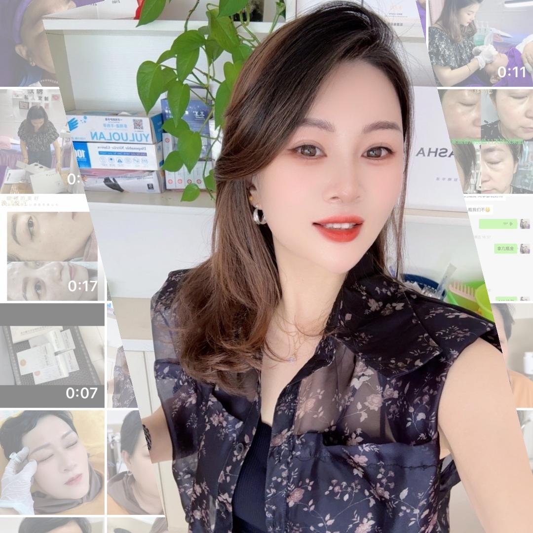 英山纹绣师丽丽