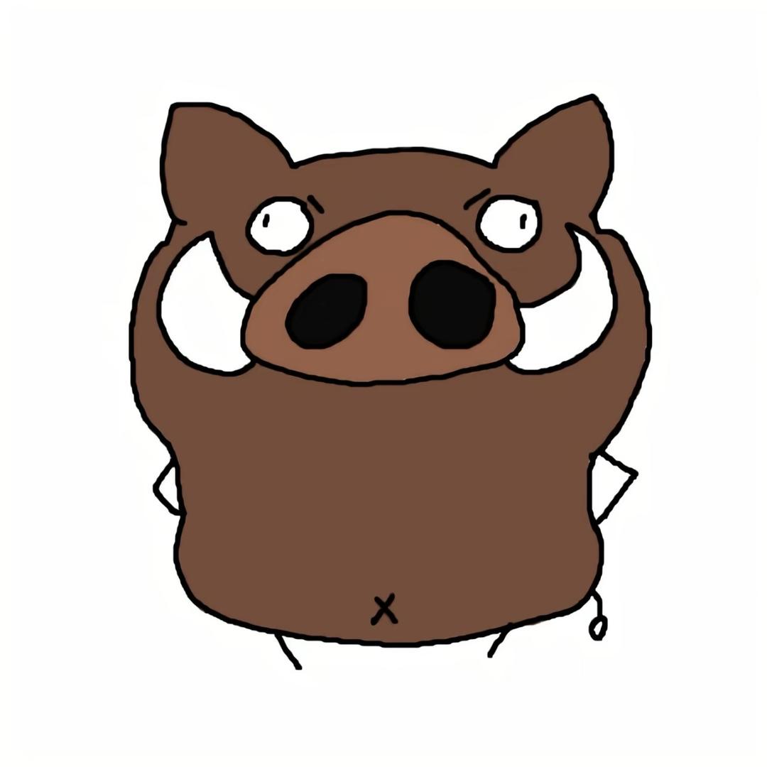 黑色月半