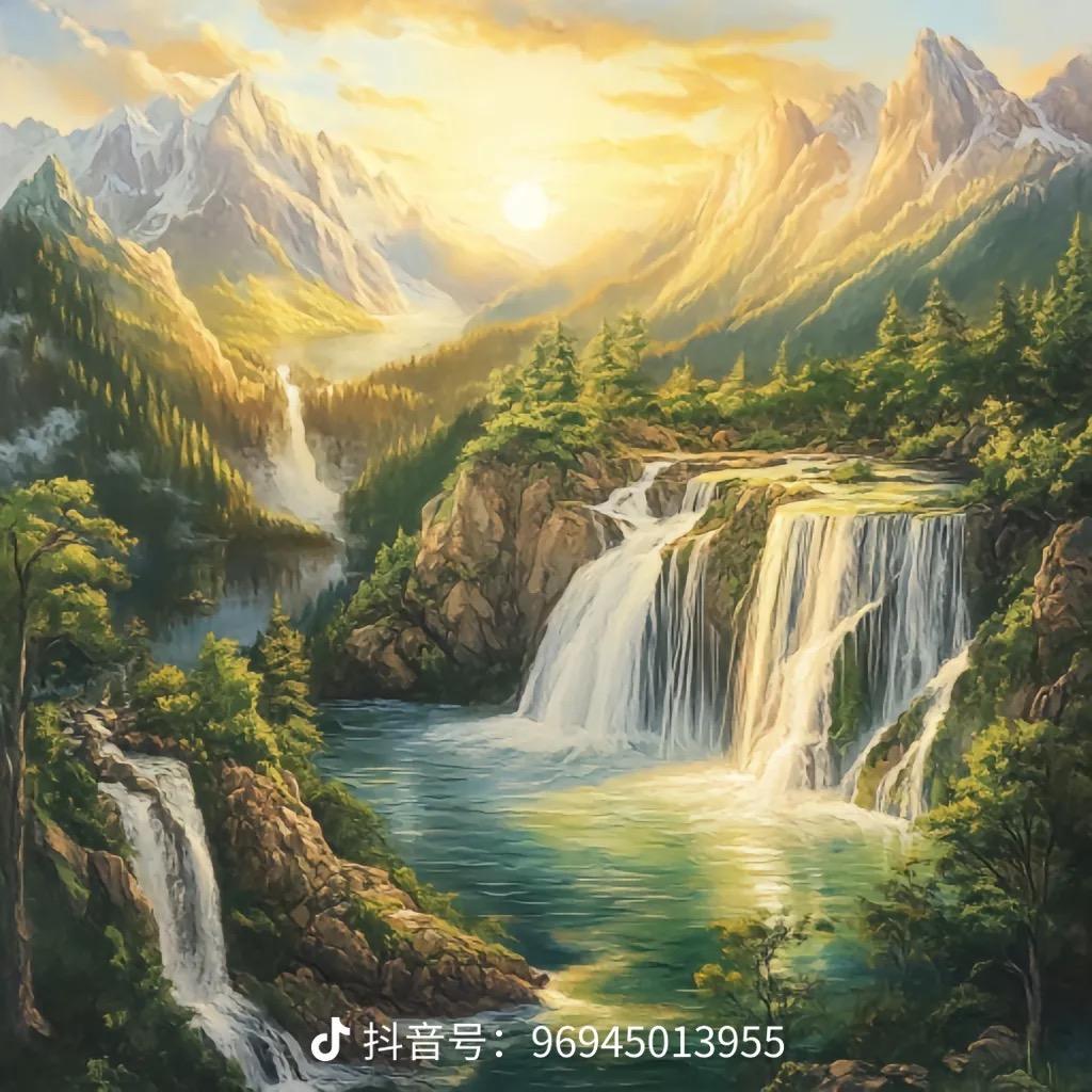 闪烁的路灯