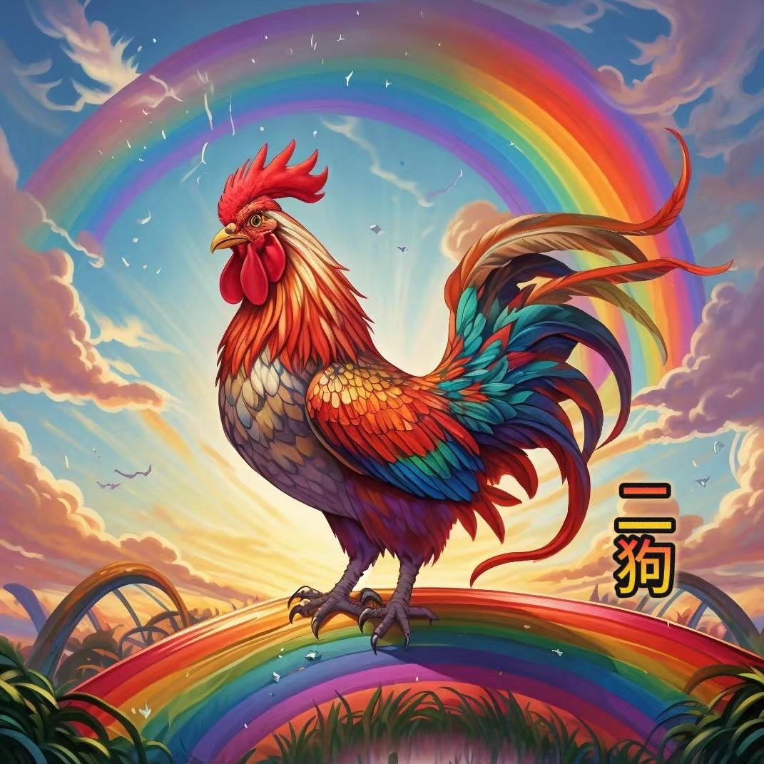 二狗养鸡抱窝鸡