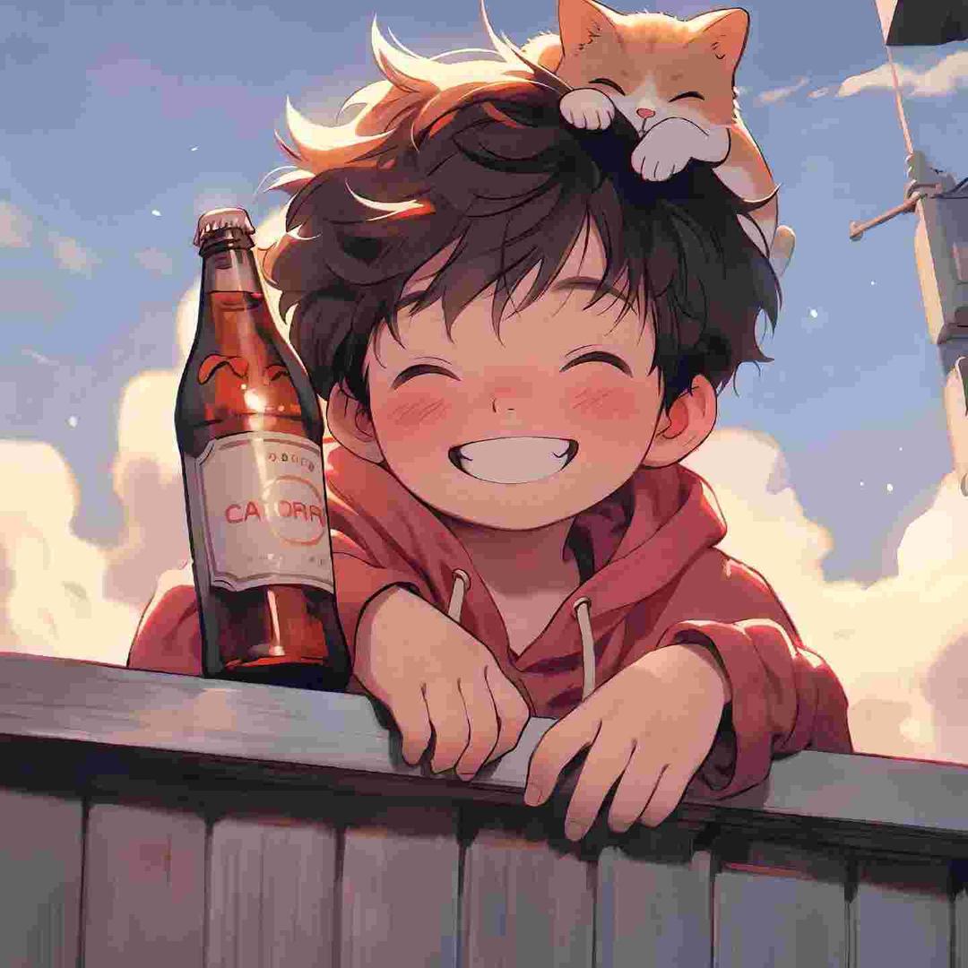 绘色的小山坡