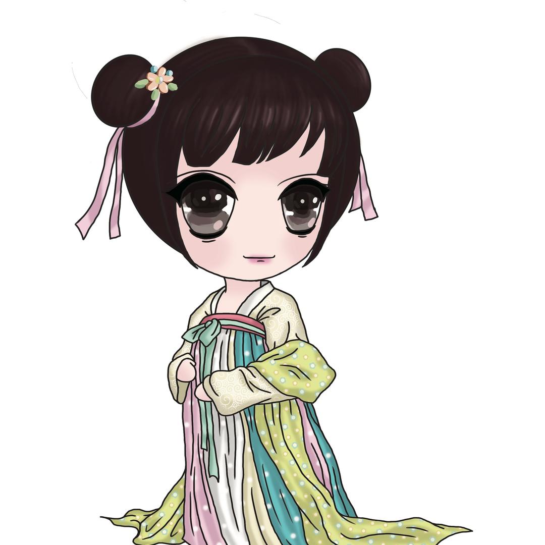 星姗女宝编发