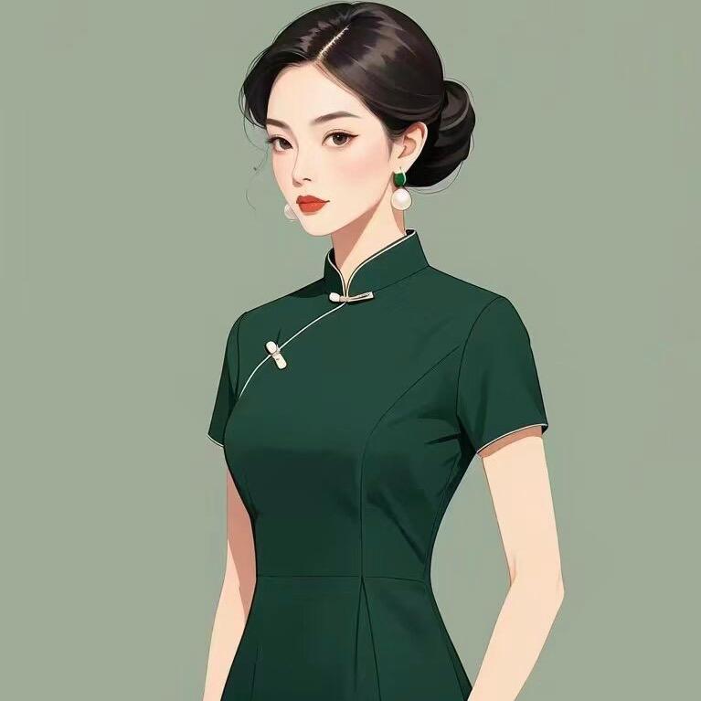云裳丝语旗袍