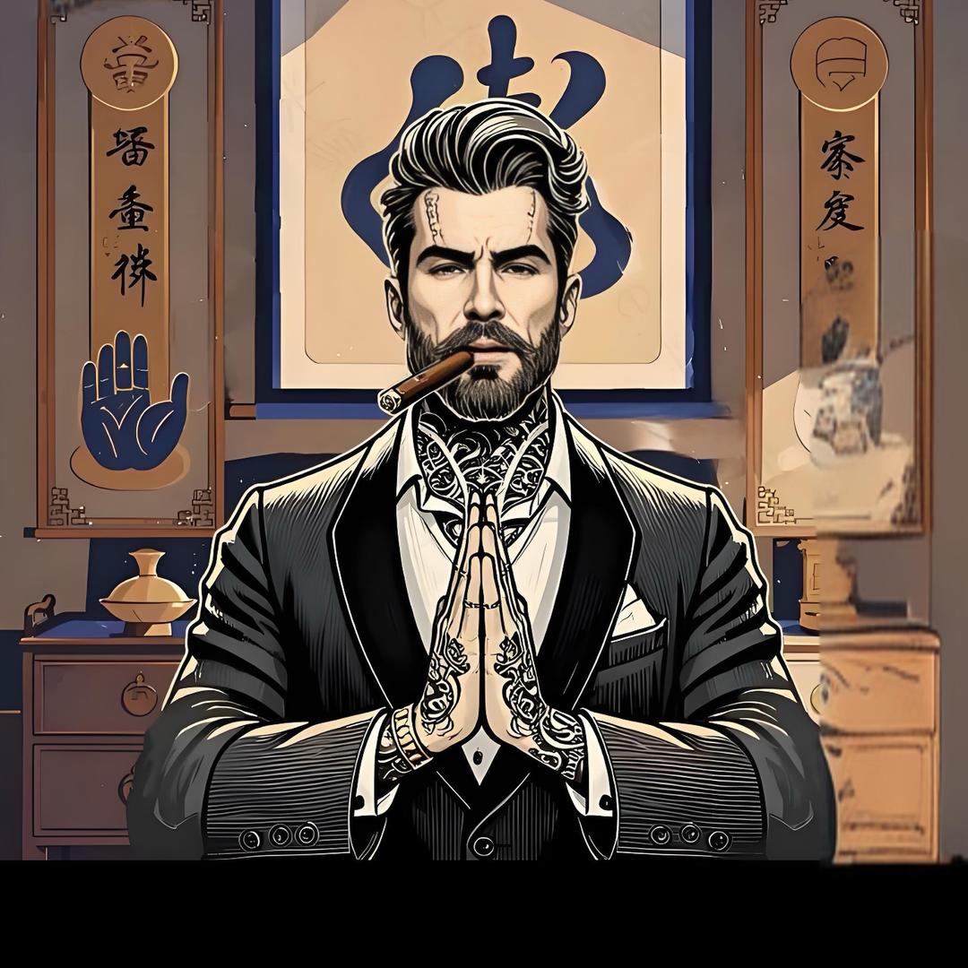 我，