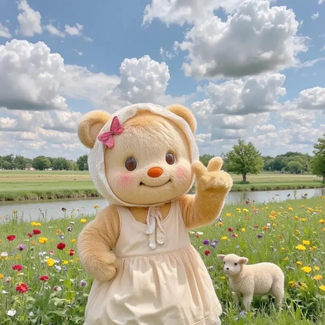 天空依旧很蓝。