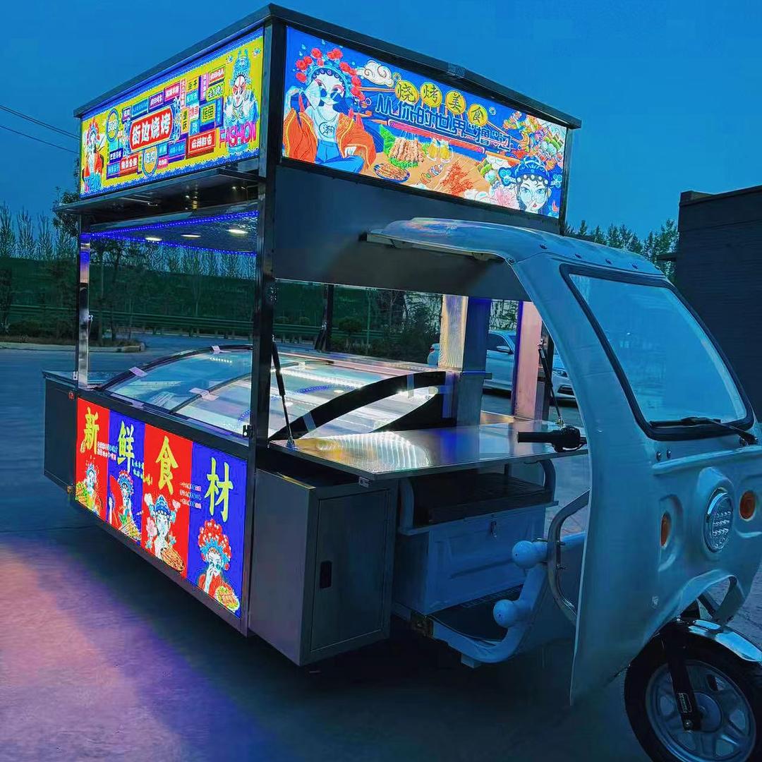 马哥做美食餐车