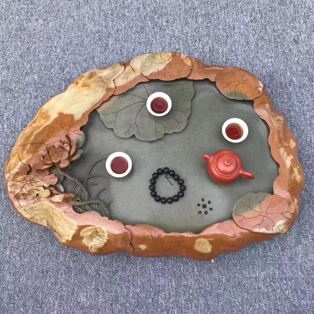 黎氏端砚茶盘
