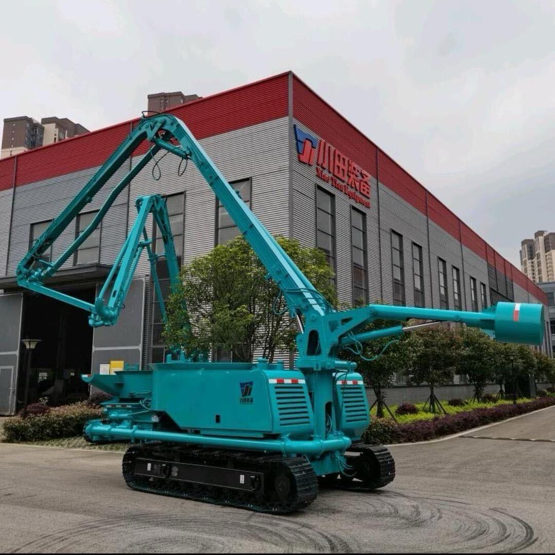 无支腿履带天泵