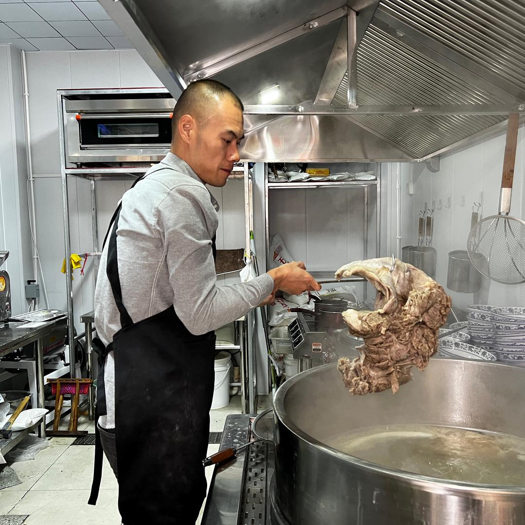 我羊肉面做的奇好吃（阿炎吉品羊肉面）