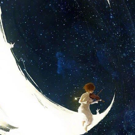 孤星逐月头像