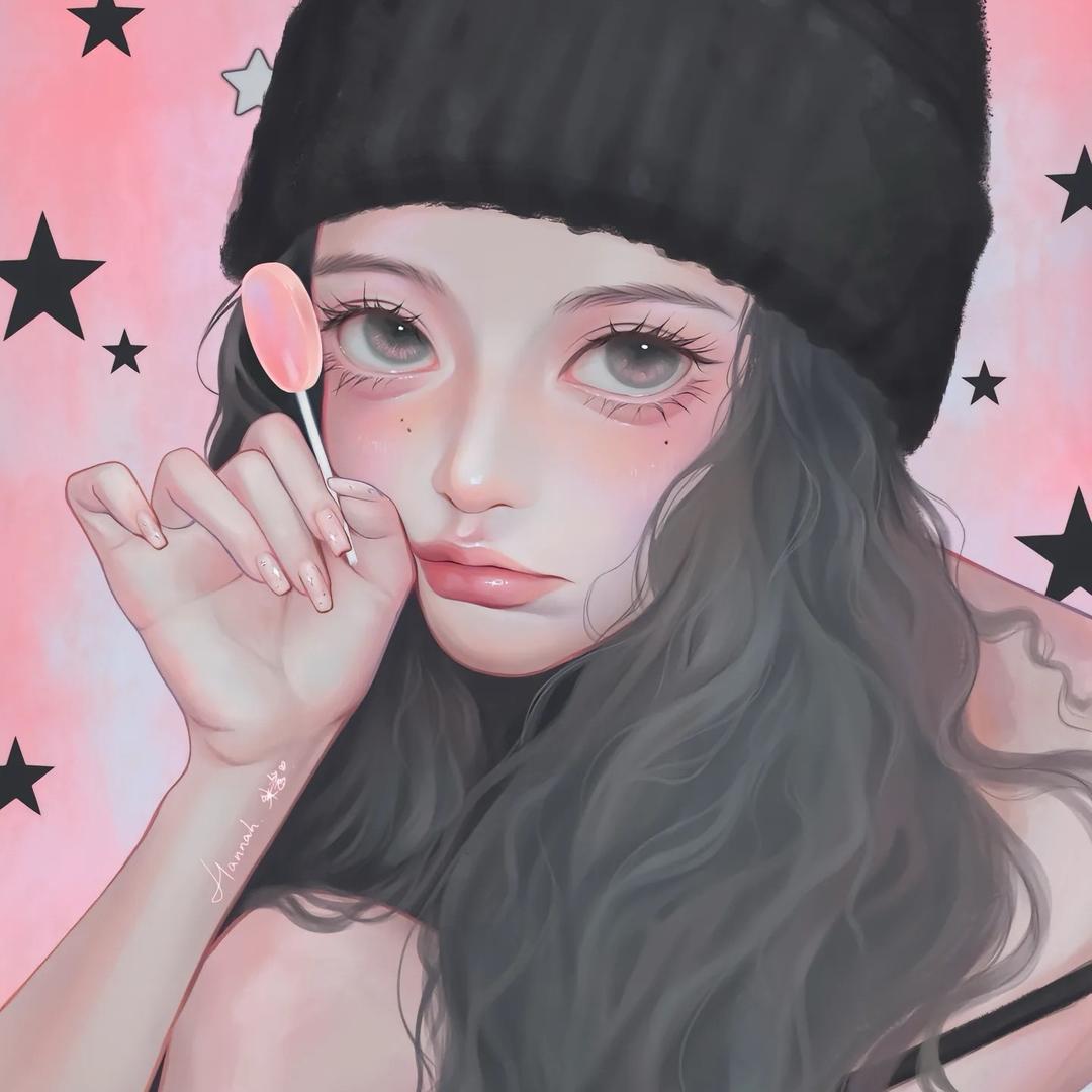 微笑的棒棒糖