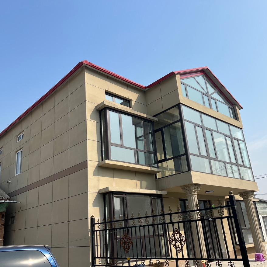 免拆模板建房