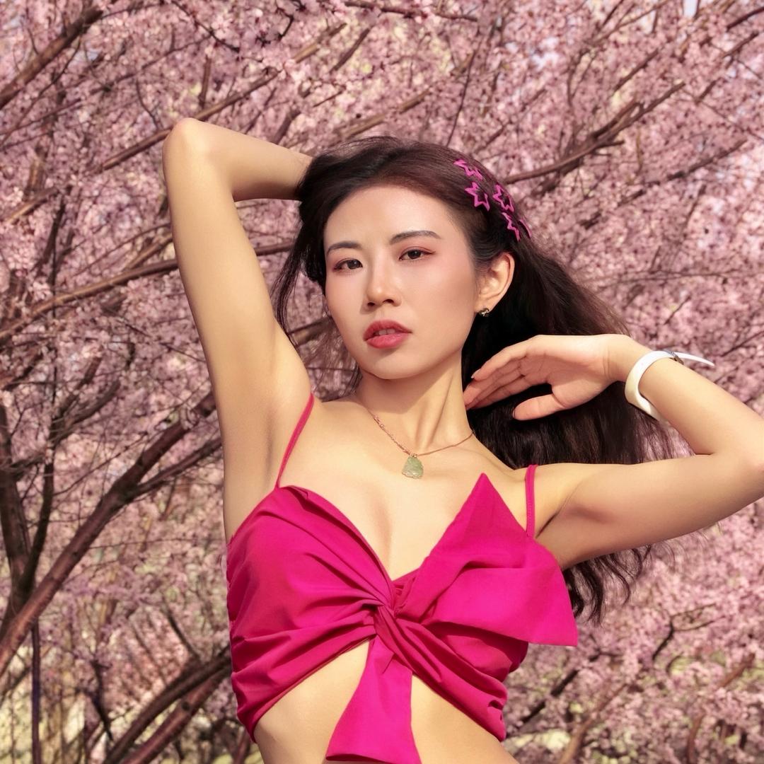 前置丸子头