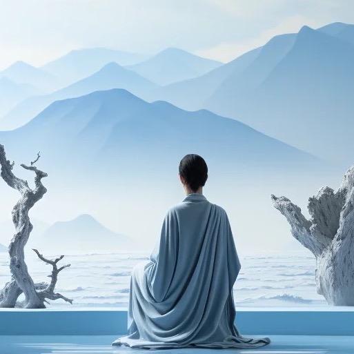 静修居士（结缘商品在橱柜）