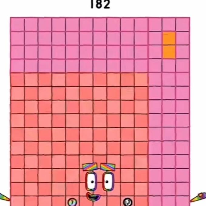数字方块182 《已放假》